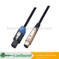4P Speaker cable, XLR PLUG speaker cable, professional speaker cable